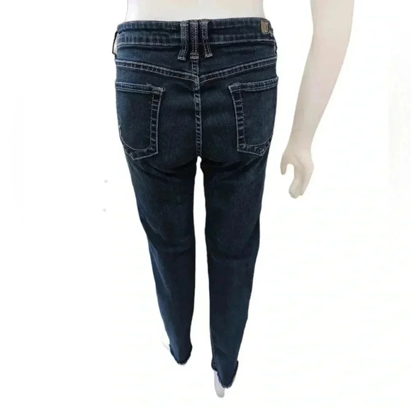 Kut From  The Kloth Skinny Dark Wash Raw Hem Size 12 - Picture 3 of 12